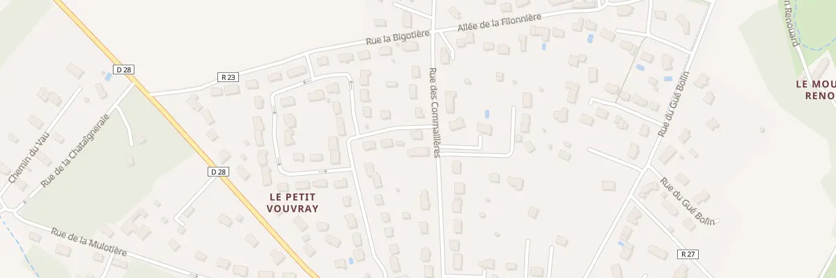 Plan du 35 Rue des Commailleres à Cerelles