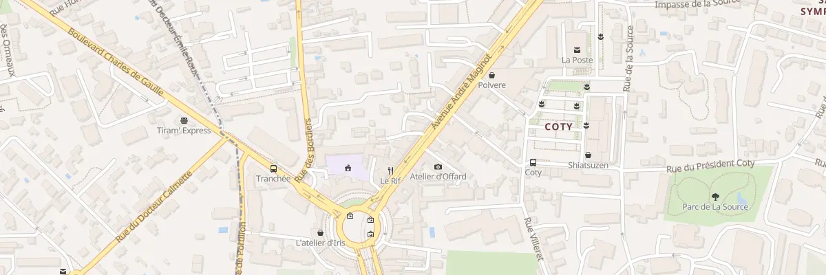 Plan du 24 Av André Maginot à Tours