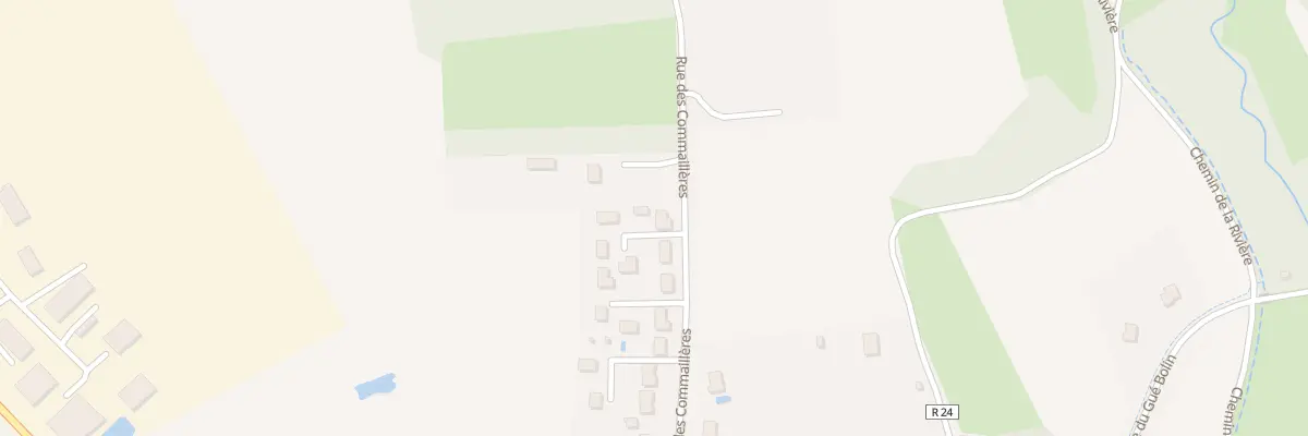 Plan du 71 Rue des Commailleres à Cerelles