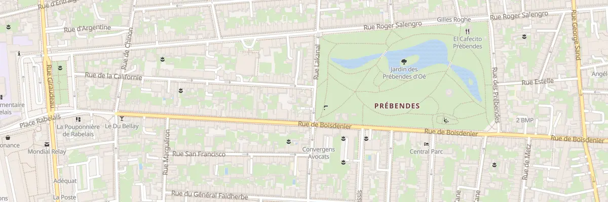 Plan du 49 Rue Lakanal à Tours