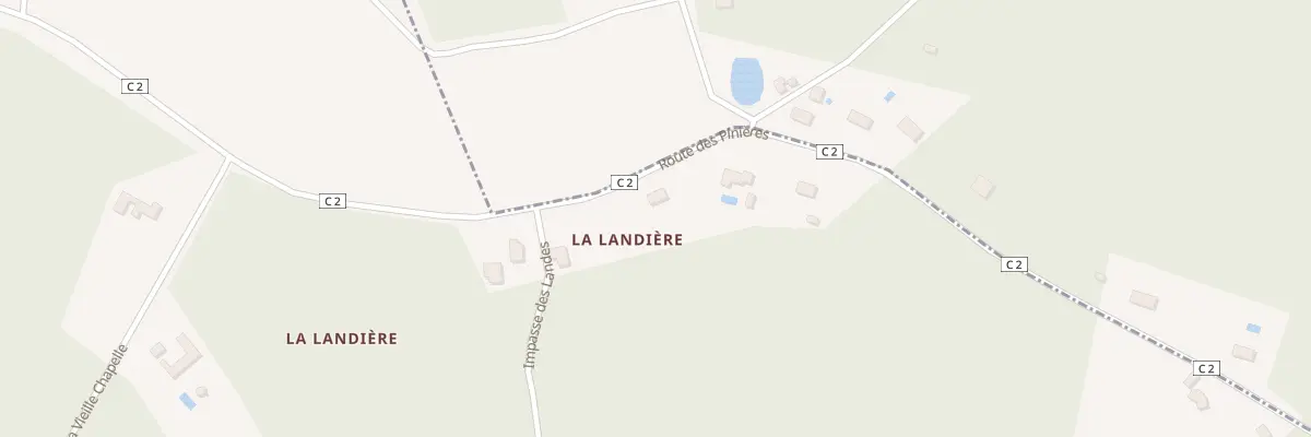 Plan du 2250 Rte des Pinières à Creyssensac-et-Pissot