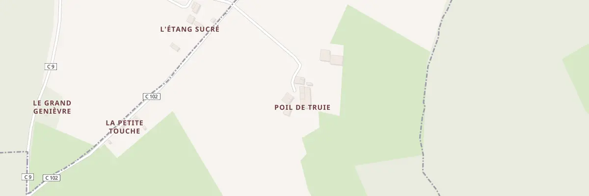 Plan du 5137 Le Petit Poil de Truie à Montaillé