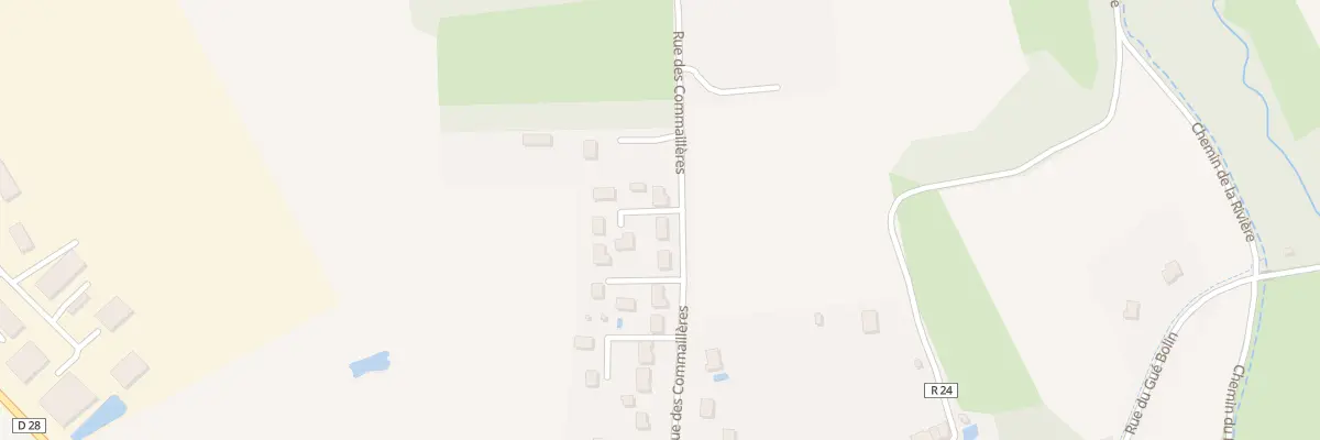 Plan du 69 Rue des Commailleres à Cerelles