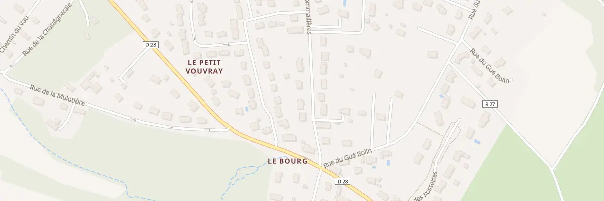 Plan du 27 Rue des Commailleres à Cerelles