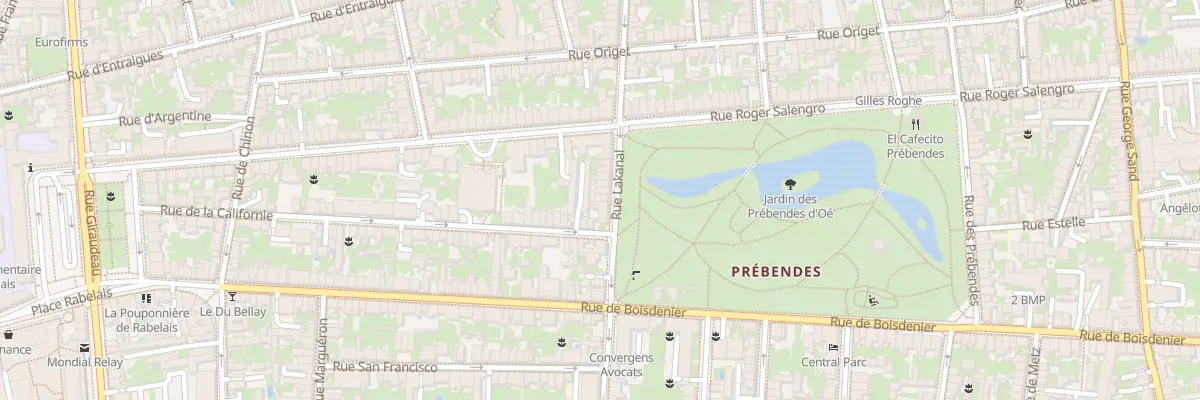 Plan du 39 Rue Lakanal à Tours