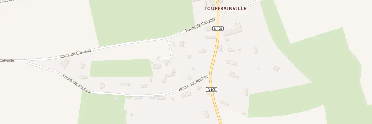 Plan du 465 Rte de Calvaille à Bosville
