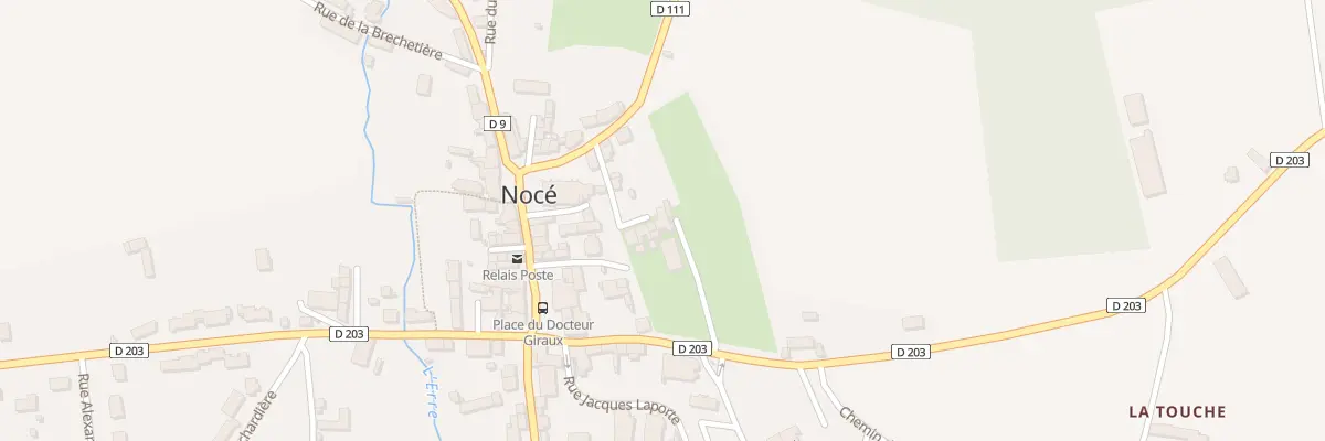 Plan du 12 Rue Saint-Martin à Perche en Nocé