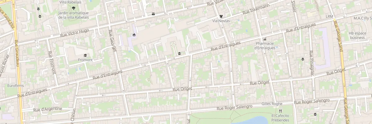 Plan du 108 Rue d’Entraigues à Tours