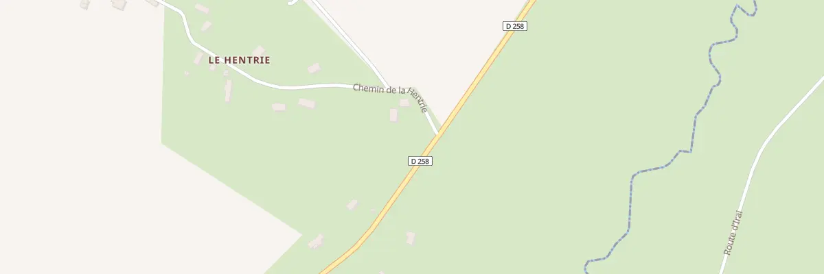Plan du 35 Che de la Hentrie à Irai