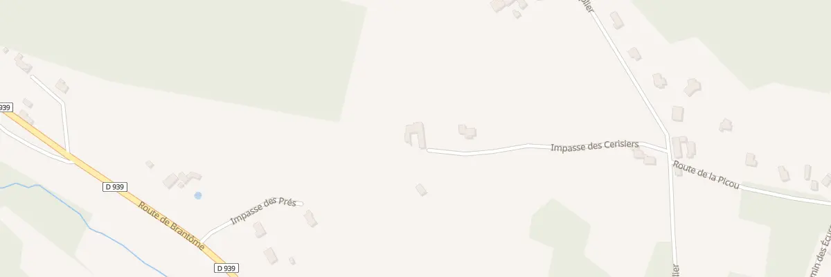 Plan du 301 Imp des Cerisiers à Château-l’Évêque
