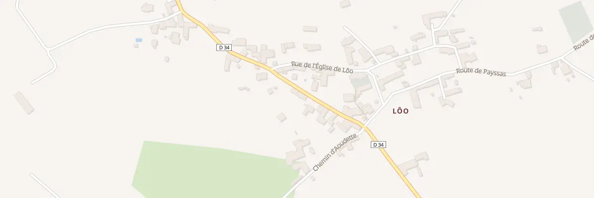 Plan du 232 Rue de la Caoussade à Sauveterre-de-Comminges