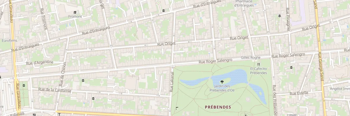 Plan du 26 Rue Lakanal à Tours