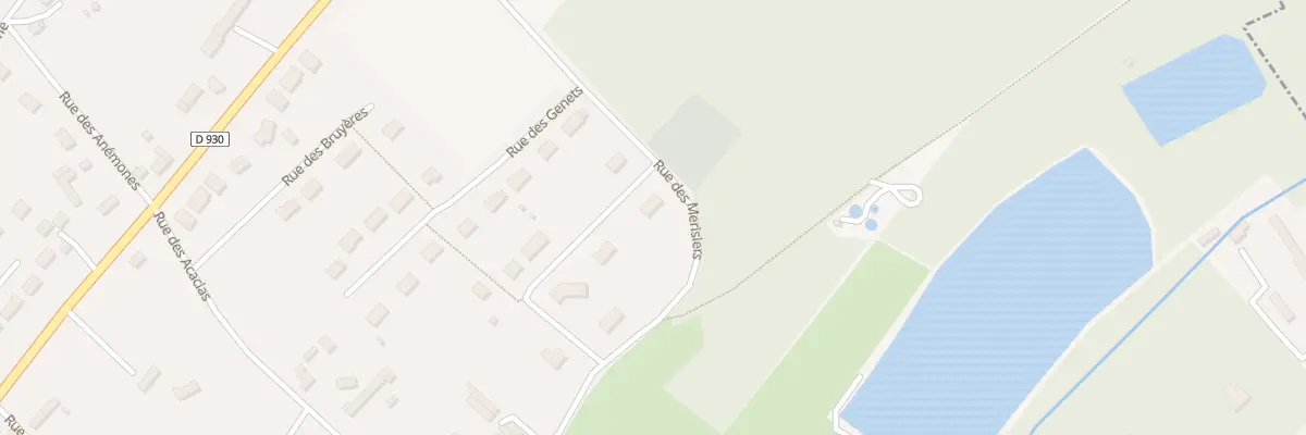Plan du 23 Rue des Fougères à Saint-Martin-d’Écublei
