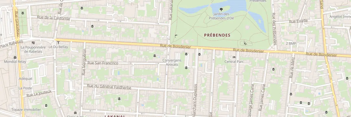 Plan du 124 Rue de Boisdenier à Tours