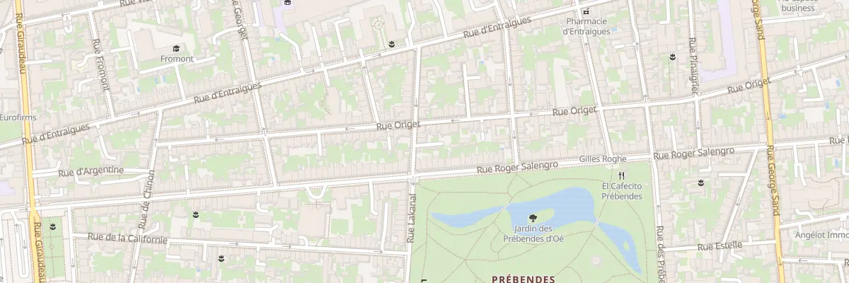 Plan du 24 Rue Lakanal à Tours
