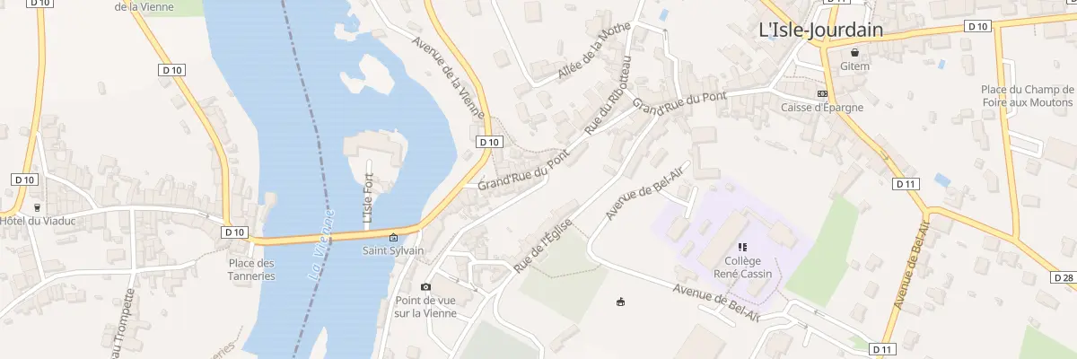 Plan du 29 Rue Grand Rue du Pont à L’Isle-Jourdain