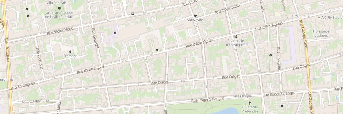 Plan du 106 Rue d’Entraigues à Tours