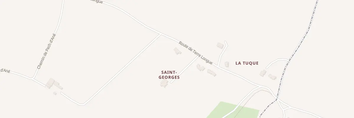 Plan du 5001 Saint Georges à Castella