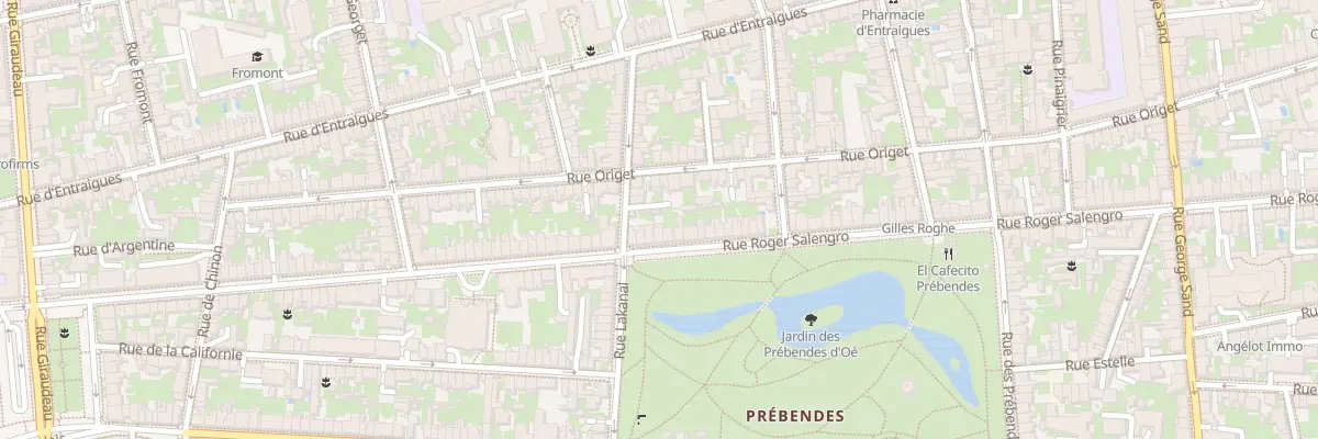 Plan du 79 Rue Roger Salengro à Tours