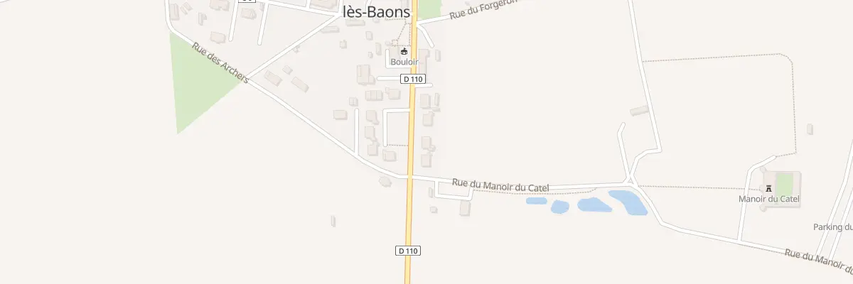 Plan du 131 Rte du Chapelain à Écretteville-lès-Baons