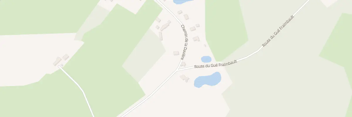 Plan du 51 Che de la Davière à Lamnay
