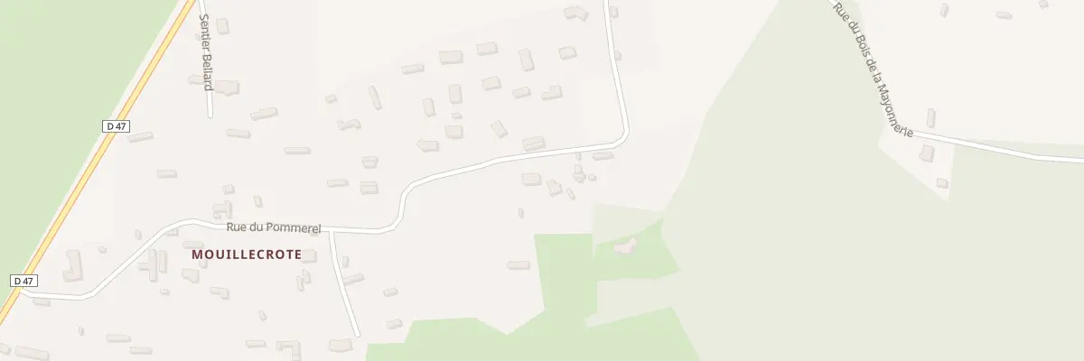 Plan du 24 Rue du Pommerel à Brestot