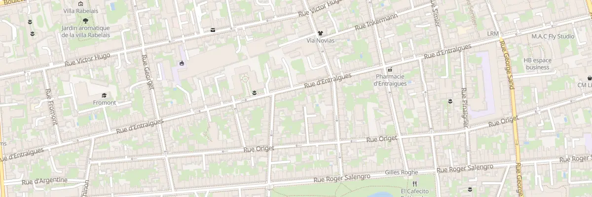 Plan du 98 Rue d’Entraigues à Tours