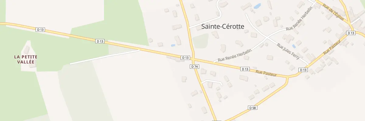 Plan du 4 Villefranche à Sainte-Cérotte