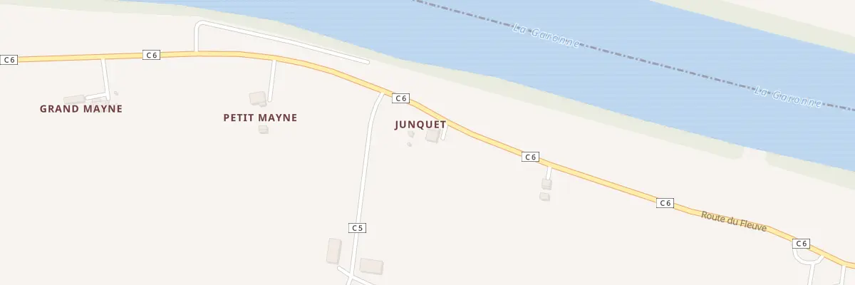 Plan du 1929 Rte du Fleuve à Sauveterre-Saint-Denis