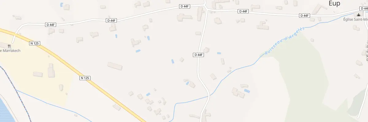 Plan du 72 La Lano à Eup
