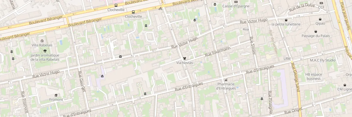 Plan du 31 Rue Jehan Fouquet à Tours