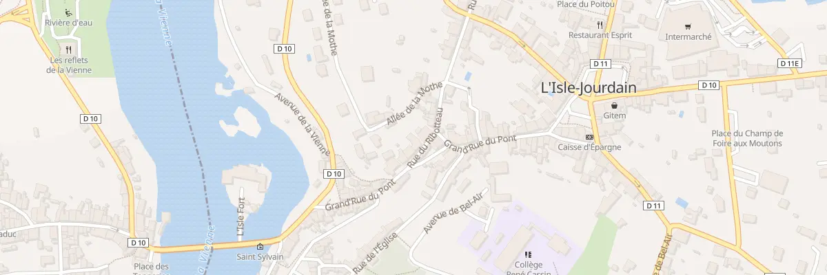 Plan du 5 Rue du Ribotteau à L’Isle-Jourdain