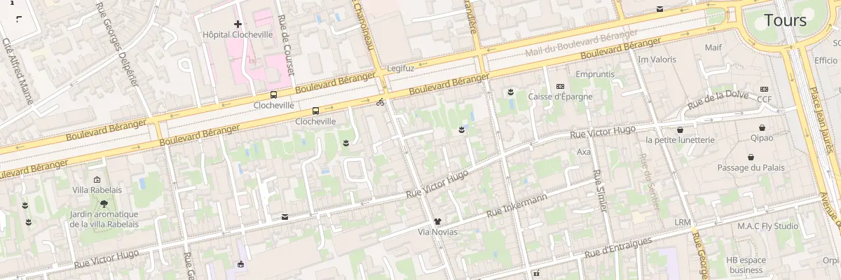 Plan du 3 Imp 2 ter Rue Jehan Fouquet à Tours