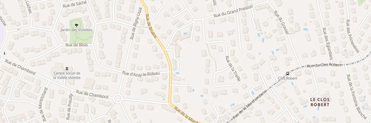 Plan du 26 Rue du Grand Pressoir à Joué-lès-Tours