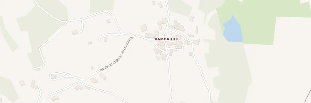Plan du 2 Rue du Moulin à Exideuil-sur-Vienne