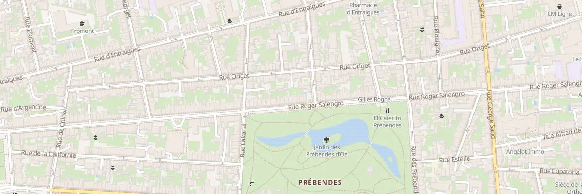 Plan du 67 Rue Roger Salengro à Tours