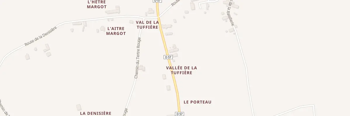 Plan du 5 Rte de la Tuffière à Vallée-de-Ronsard