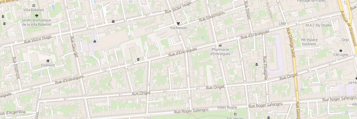 Plan du 88 Rue d’Entraigues à Tours
