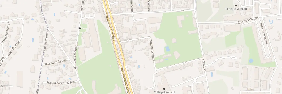 Plan du 5 Rue de la Pierre à Tours
