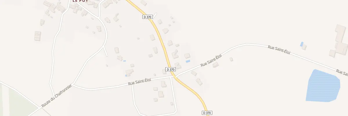Plan du 39 Rte Marquis de Chetardie à Exideuil-sur-Vienne