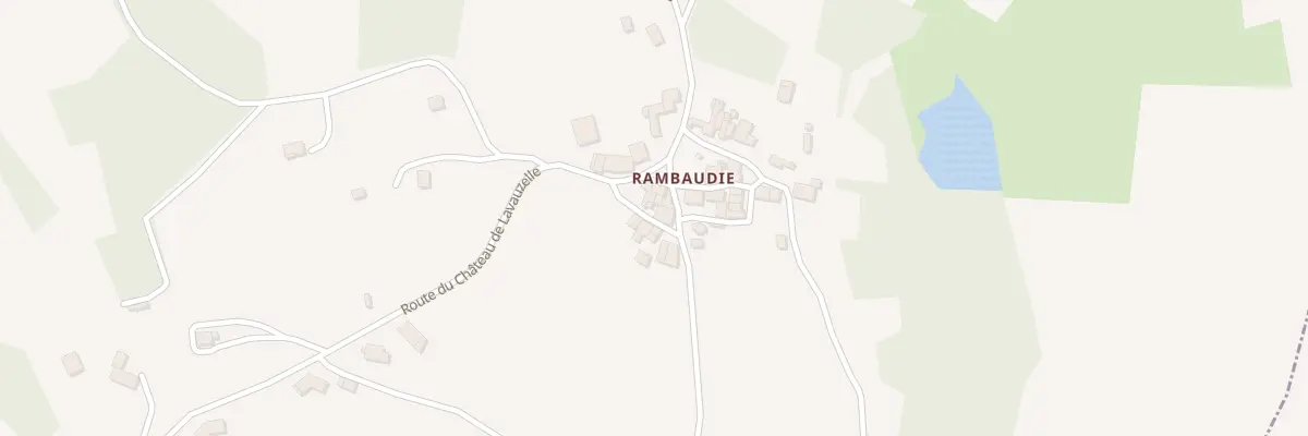 Plan du 1 Rue du Moulin à Exideuil-sur-Vienne