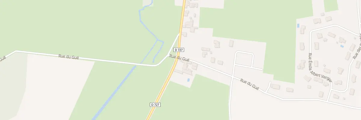 Plan du 101 Rte de Bouresse à Mazerolles