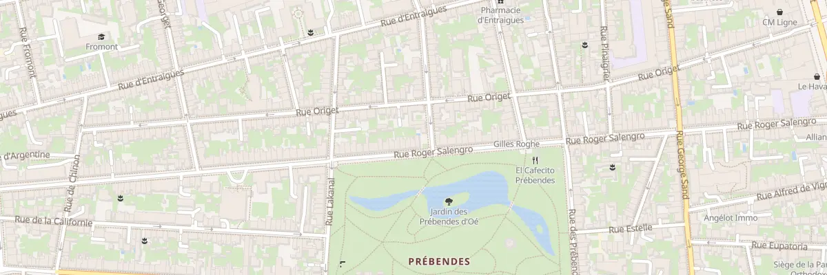 Plan du 63 Rue Roger Salengro à Tours