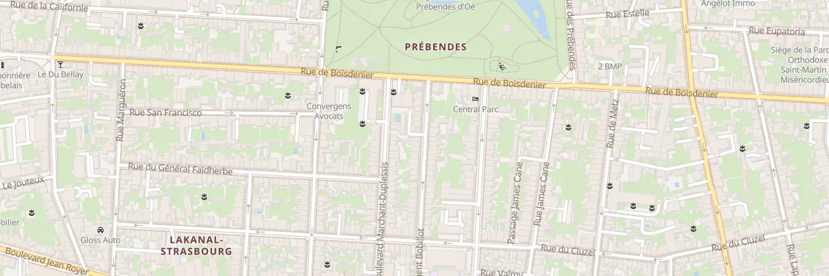 Plan du 15 Rue du Sergent Bobillot à Tours