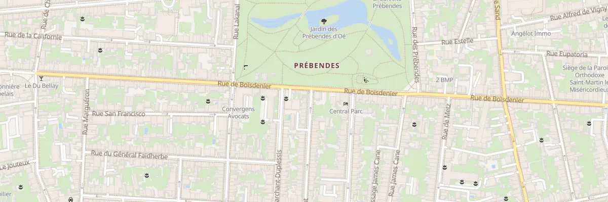 Plan du 1B Rue du Sergent Bobillot à Tours