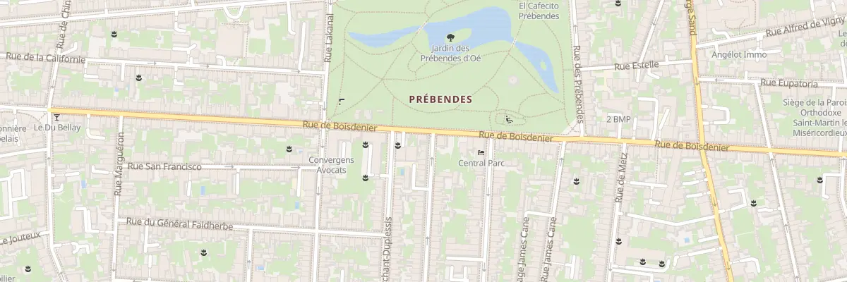 Plan du 108 Rue de Boisdenier à Tours
