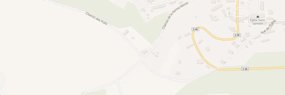 Plan du 298 Che de la Ferme Neuve à Bosville