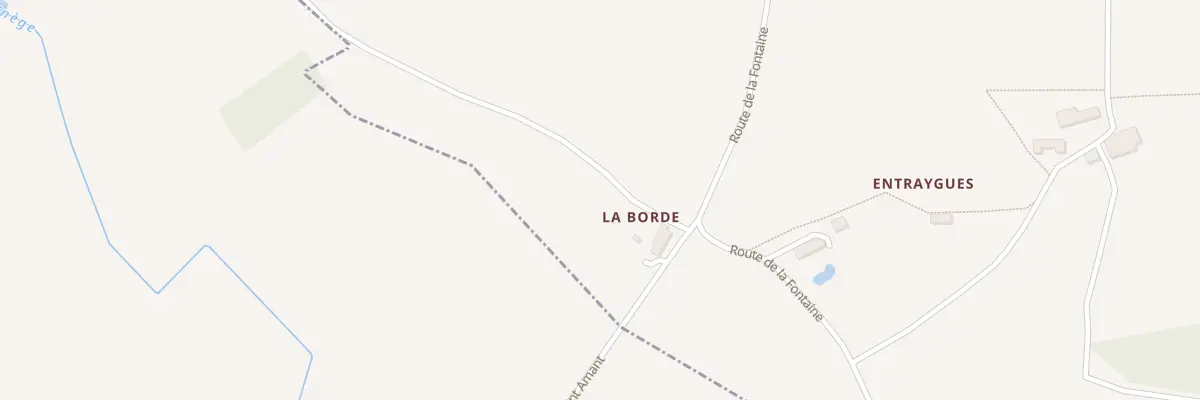 Plan du 14 Le Bourg Haut à Bardou