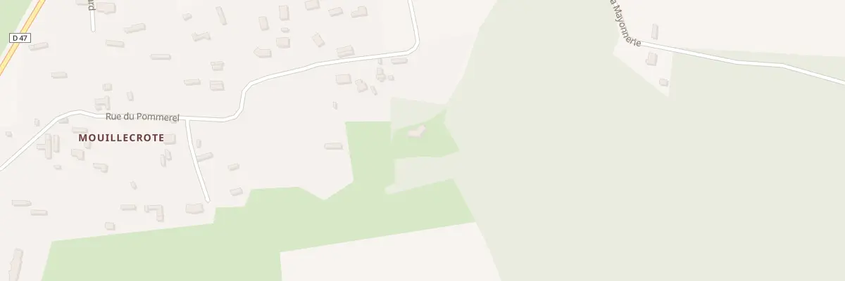 Plan du 1 Che de la Mare Gras à Brestot