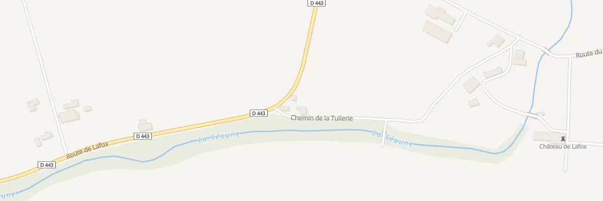 Plan du 5089 Tuilerie à Lafox